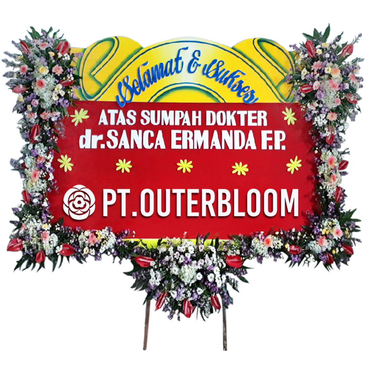 AIA PAPAN BUNGA CONGRATULATIONS L2 008