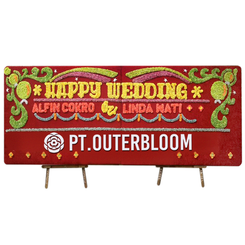 AIA PAPAN BUNGA WEDDING L1 006