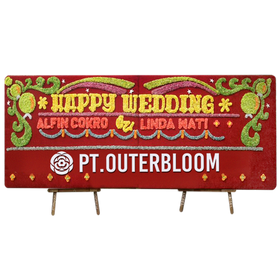 AIA PAPAN BUNGA WEDDING L1 006