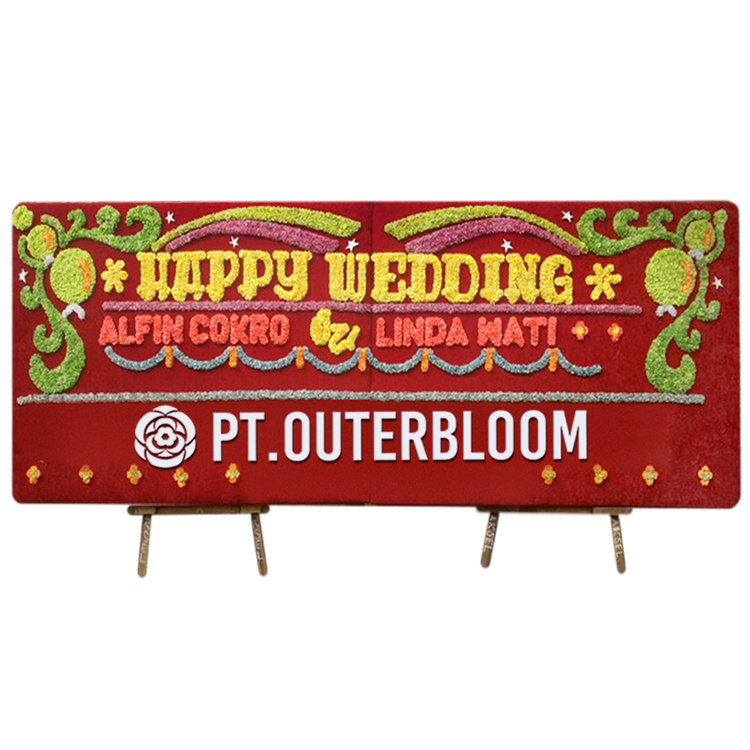 AIA PAPAN BUNGA WEDDING L1 006