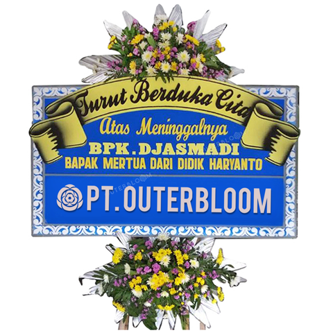 AIA PAPAN BUNGA CONDOLENCES L2 008