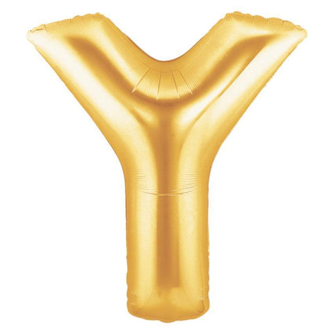 Gold Alphabet Foil Balloon A-Z