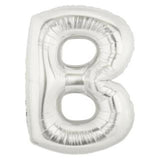 Silver Alphabet Foil Balloon A-Z