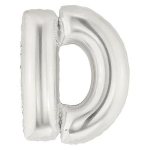 Silver Alphabet Foil Balloon A-Z