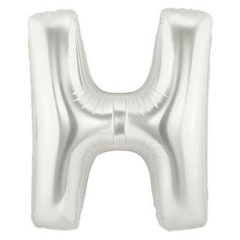 Silver Alphabet Foil Balloon A-Z