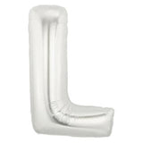 Silver Alphabet Foil Balloon A-Z