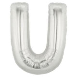 Silver Alphabet Foil Balloon A-Z