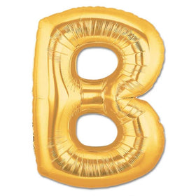 Gold Alphabet Foil Balloon A-Z