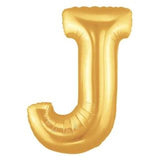 Gold Alphabet Foil Balloon A-Z