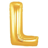 Gold Alphabet Foil Balloon A-Z