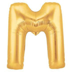 Gold Alphabet Foil Balloon A-Z