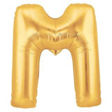 Gold Alphabet Foil Balloon A-Z