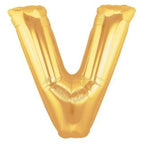Gold Alphabet Foil Balloon A-Z