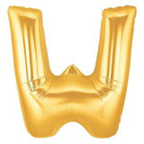 Gold Alphabet Foil Balloon A-Z