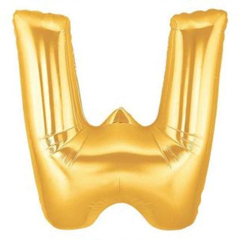 Gold Alphabet Foil Balloon A-Z