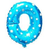 Blue Alphabet Foil Balloon A-Z