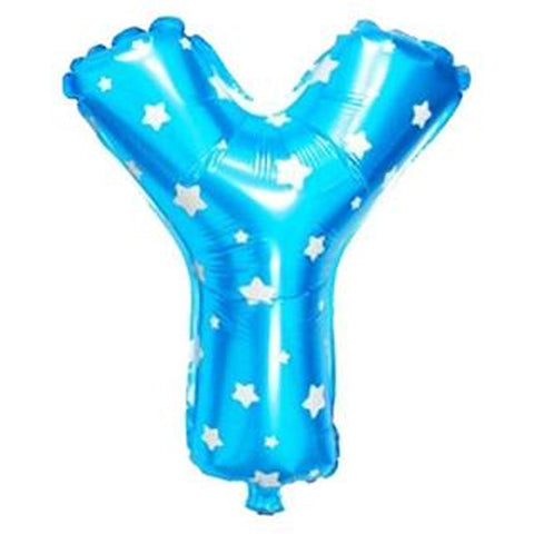 Blue Alphabet Foil Balloon A-Z