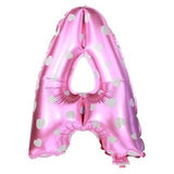 Pink Alphabet Foil Balloon A-Z