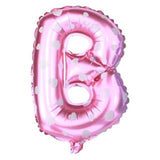 Pink Alphabet Foil Balloon A-Z