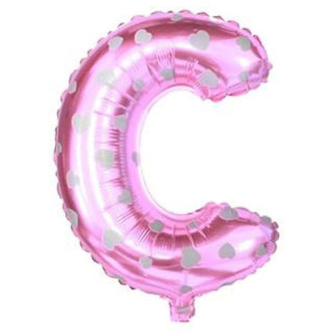 Pink Alphabet Foil Balloon A-Z