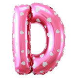 Pink Alphabet Foil Balloon A-Z