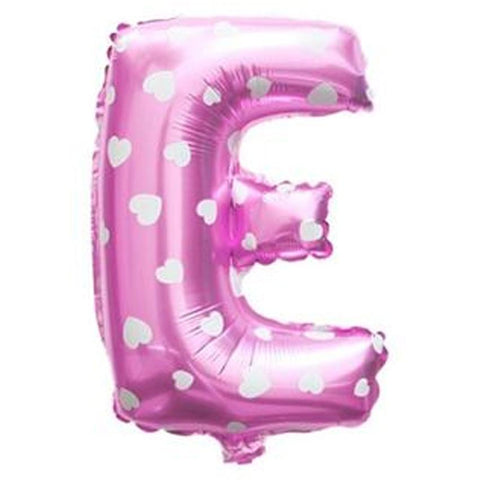 Pink Alphabet Foil Balloon A-Z