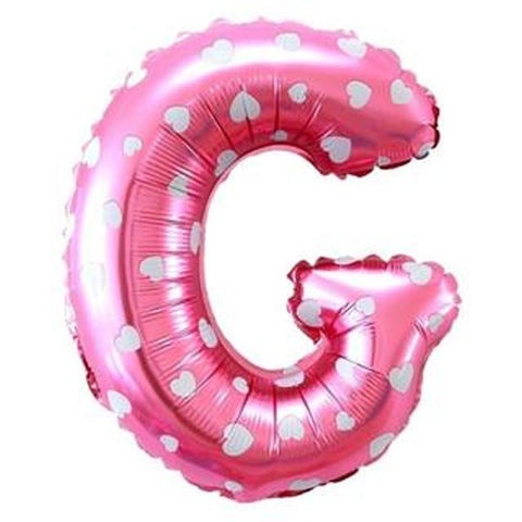 Pink Alphabet Foil Balloon A-Z