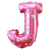 Pink Alphabet Foil Balloon A-Z