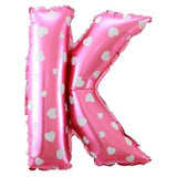 Pink Alphabet Foil Balloon A-Z