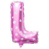 Pink Alphabet Foil Balloon A-Z