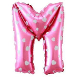 Pink Alphabet Foil Balloon A-Z