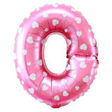 Pink Alphabet Foil Balloon A-Z