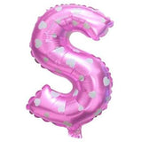 Pink Alphabet Foil Balloon A-Z