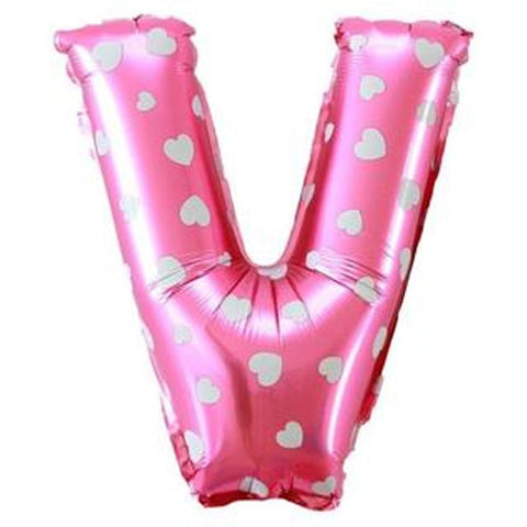 Pink Alphabet Foil Balloon A-Z