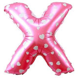 Pink Alphabet Foil Balloon A-Z