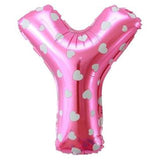 Pink Alphabet Foil Balloon A-Z
