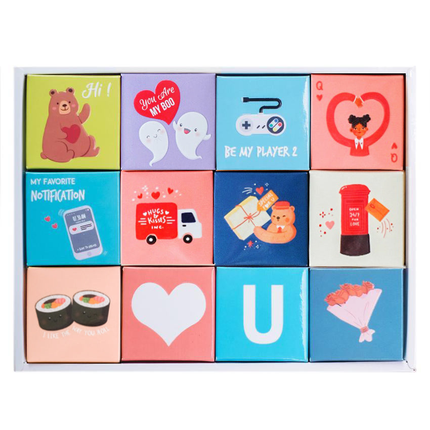 Outerbloom Letter Box Chocolate Beary in Love 4x3