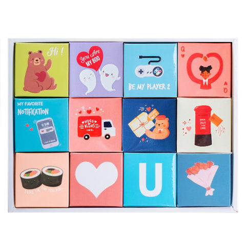 Outerbloom Letter Box Chocolate Beary in Love 4x3