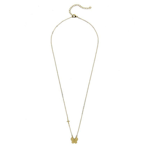 Carrington Clementine CT-2011-44-SET4 With Necklace - Gold