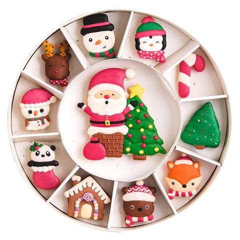 Le Sucre Christmas HoHo Santa Circle Box