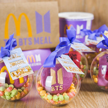 Le Sucre BTS X McD Acrylic Ball Macaron Goodies - 6 Pcs