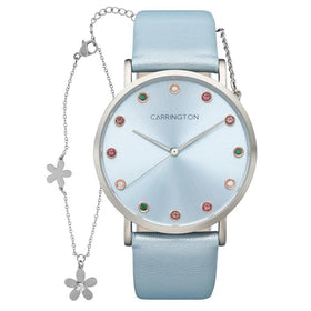 Carrington Luella CT-2010-04-SET4 With Bracelet - Blue