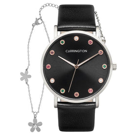 Carrington Luella CT-2010-01-SET1 With Bracelet - Black