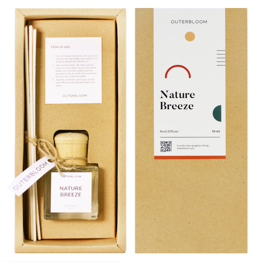 Outerbloom Nature Breeze Reed Diffuser