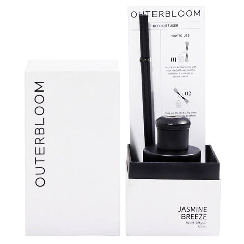 Outerbloom Jasmine Breeze Diffuser - 50 mL