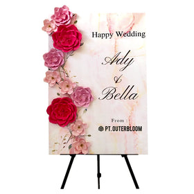 Amalthea Paper Flower Board