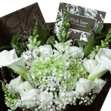 Romantic Universe Elegant Black Bouquet