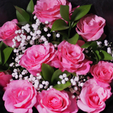 The Classic Midnight Hand Bouquet Sweet Pink