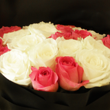 Black Pearl White Pink Small Bouquet