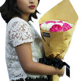 Love Scenario White Pink Small Bouquet